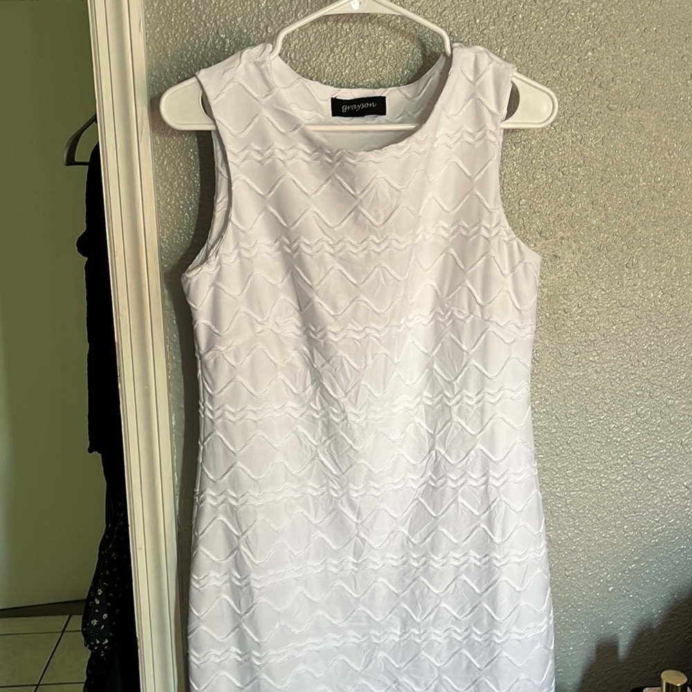 White dress